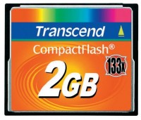 Фото - Карта памяти Transcend CompactFlash 133x 2 ГБ
