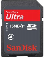 Фото - Карта памяти SanDisk Ultra SDHC 4 ГБ