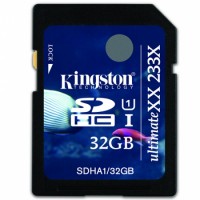 Фото - Карта памяти Kingston SDHC 233x UHS-I 32 ГБ