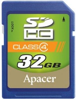 Фото - Карта памяти Apacer SDHC Class 4 32 ГБ