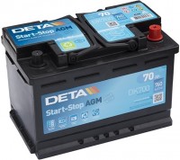 Фото - Автоаккумулятор Deta Start-Stop AGM (DK600)