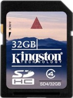 Карта памяти Kingston SDHC Class 4 32 ГБ