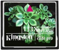 Фото - Карта памяти Kingston CompactFlash Elite Pro 133x 16 ГБ