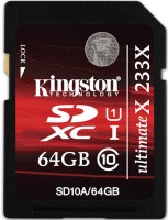Фото - Карта памяти Kingston SDXC 233x  Class 10 64 ГБ