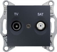 Фото - Розетка Schneider Sedna SDN3401970 графит