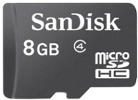 Фото - Карта памяти SanDisk microSDHC Class 4 8 ГБ