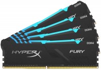 Фото - Оперативная память HyperX Fury DDR4 RGB 4x8Gb HX426C16FB3AK4/32