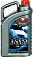 Фото - Моторное масло Midland Avanza 10W-40 4 л