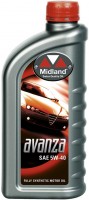 Фото - Моторное масло Midland Avanza 5W-40 1 л