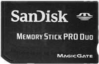 Фото - Карта памяти SanDisk Memory Stick Pro Duo 1 ГБ