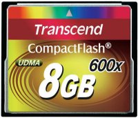 Фото - Карта памяти Transcend CompactFlash 600x 8 ГБ