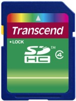 Фото - Карта памяти Transcend SDHC Class 4 4 ГБ