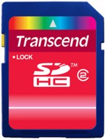 Фото - Карта памяти Transcend SDHC Class 2 4 ГБ