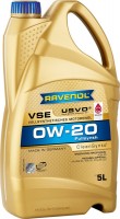 Фото - Моторное масло Ravenol VSE 0W-20 5 л