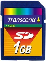 Фото - Карта памяти Transcend SD 1 ГБ