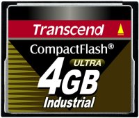 Фото - Карта памяти Transcend CompactFlash Ultra 4 ГБ