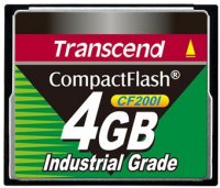 Фото - Карта памяти Transcend CompactFlash 200x 4 ГБ