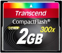 Фото - Карта памяти Transcend CompactFlash 300x 2 ГБ