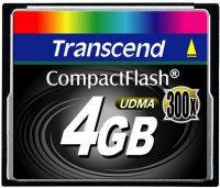 Фото - Карта памяти Transcend CompactFlash 300x 4 ГБ