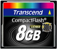 Фото - Карта памяти Transcend CompactFlash 300x 8 ГБ