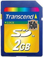 Фото - Карта памяти Transcend SD 150x 4 ГБ