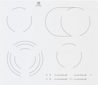 Фото - Варочная поверхность Electrolux EHF 96547 SW белый