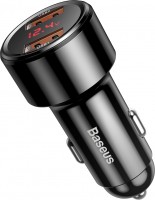 Фото - Зарядное устройство BASEUS Magic Dual USB Quick Chargering Car Charger 
