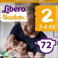 Фото - Подгузники Libero Newborn 2 / 72 pcs 