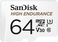 Фото - Карта памяти SanDisk High Endurance microSD U3 64 ГБ