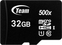 Фото - Карта памяти Team Group microSDHC Class 10 500x 32 ГБ