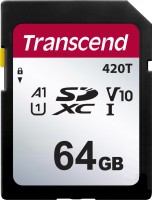 Фото - Карта памяти Transcend SD 420T 64 ГБ