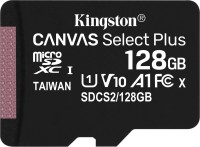Карта памяти Kingston microSD Canvas Select Plus 128 ГБ