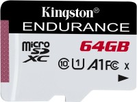 Фото - Карта памяти Kingston High-Endurance microSD 64 ГБ