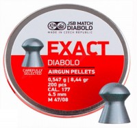 Фото - Пули и патроны JSB Diabolo Exact 4.5 mm 0.547 g 200 pcs