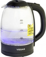 Фото - Электрочайник Vegas VEK-2022B 2000 Вт 1.7 л  черный