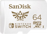 Карта памяти SanDisk microSDXC Memory Card For Nintendo Switch 64 ГБ