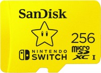 Фото - Карта памяти SanDisk microSDXC Memory Card For Nintendo Switch 256 ГБ