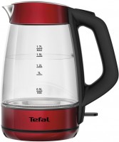 Фото - Электрочайник Tefal Glass kettle KI 5205 2200&nbsp;Вт 1.7&nbsp;л  красный
