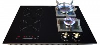 Фото - Варочная поверхность Luxor GI 67 DL Retro Booster черный