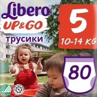 Фото - Подгузники Libero Up and Go 5 / 80 pcs 