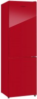 Холодильник MAUNFELD MFF200NFR красный