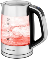 Фото - Электрочайник Brayer BR1020 2200 Вт 1.7 л  нержавейка