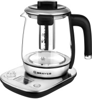 Фото - Электрочайник Brayer BR1004 1000 Вт 1.7 л  нержавейка