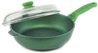 Фото - Сковородка Risoli Dr. Green Induction 00105DRIN/28 28 см  зеленый
