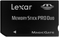 Фото - Карта памяти Lexar Memory Stick Pro Duo 8 ГБ