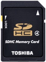 Фото - Карта памяти Toshiba SDHC Class 4 4 ГБ