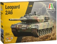 Фото - Сборная модель ITALERI Leopard 2A6 (1:35) 