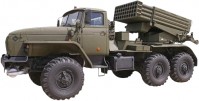 Фото - Сборная модель Zvezda Russian Truck-Mounted Multiple Rocket Launcher Grad BM-21 (1:35) 