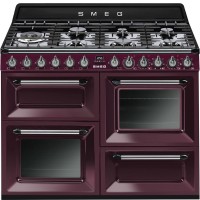 Фото - Плита Smeg TR4110RW1 бордовый