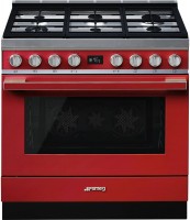 Фото - Плита Smeg CPF9GMR красный